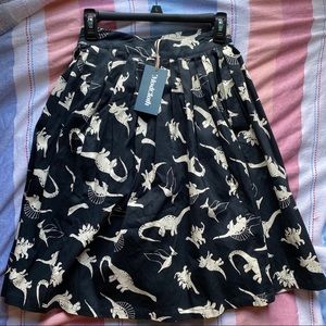 Modcloth dinosaur skirt